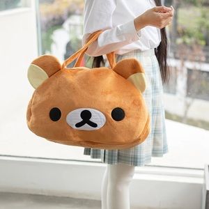 Bag Bear rilakkuma plush bag shoulder womens cute brown kawaii